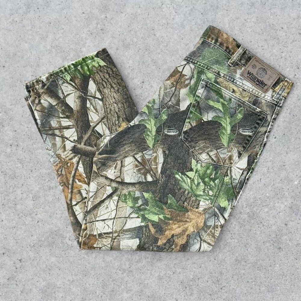 Vintage Wrangler Real Tree Camo Double Knee Pants